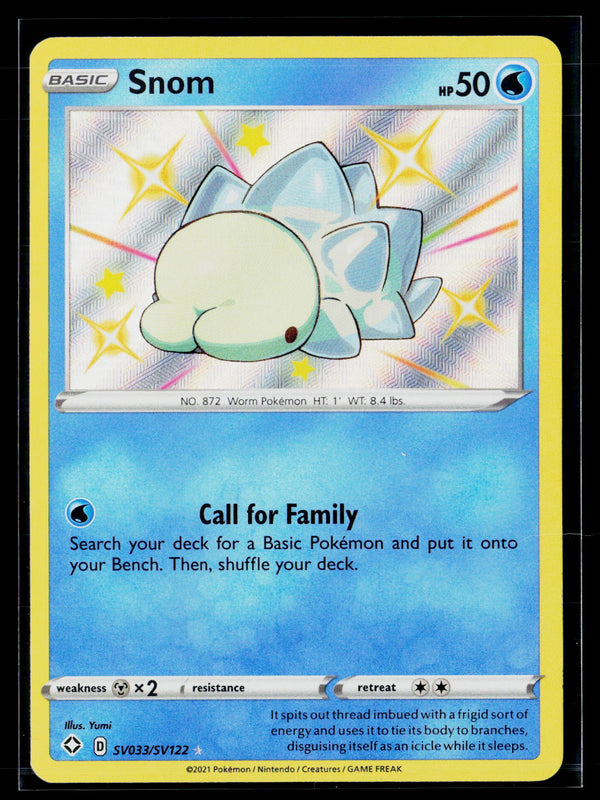 Shining Fates: Shiny Vault SV033/SV122 Snom