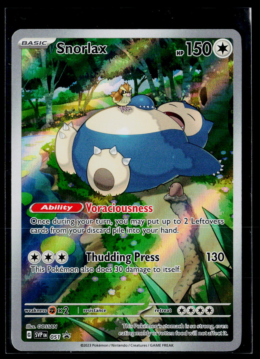 SV: Scarlet & Violet Promo Cards 051 Snorlax