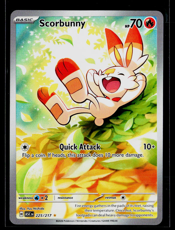 ME: Ascended Heroes 225/217 Scorbunny