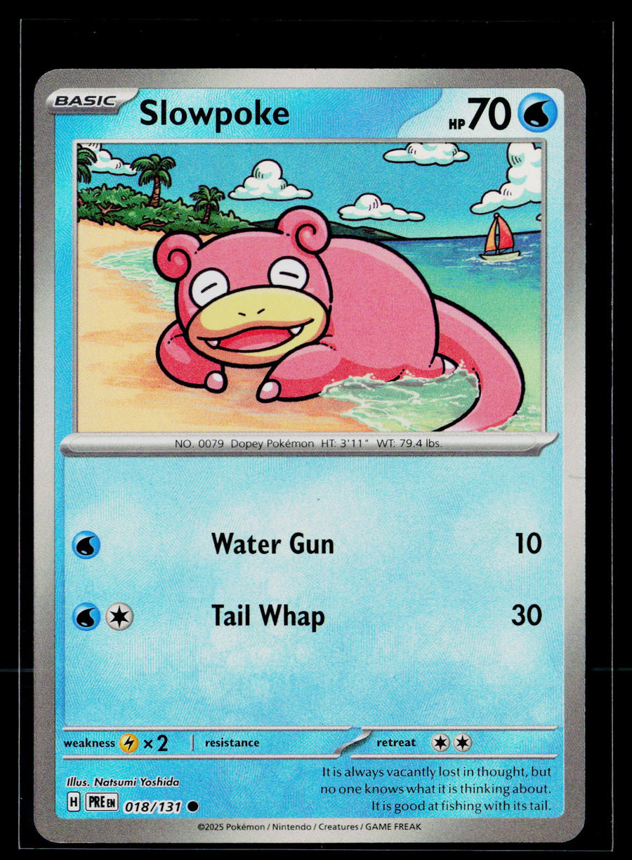SV: Prismatic Evolutions 018/131 Slowpoke (Master Ball Pattern)