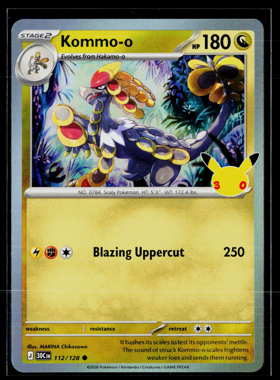 ME: 30th Celebration 112/128 Kommo-o HOLO