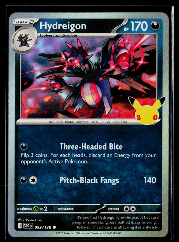 ME: 30th Celebration Classic Collection 099/128 Hydreigon holo