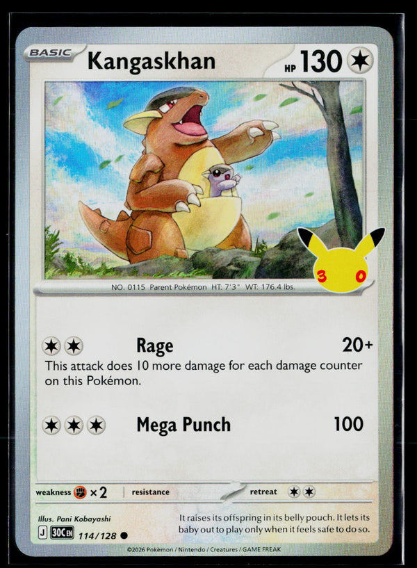 ME: 30th Celebration Classic Collection 114/128 Kangaskhan holo