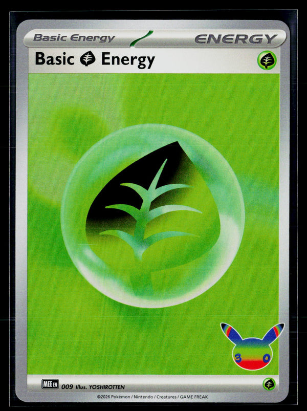 M6a: MEGA Expansion 30th Celebration GRA Basic Grass Energy