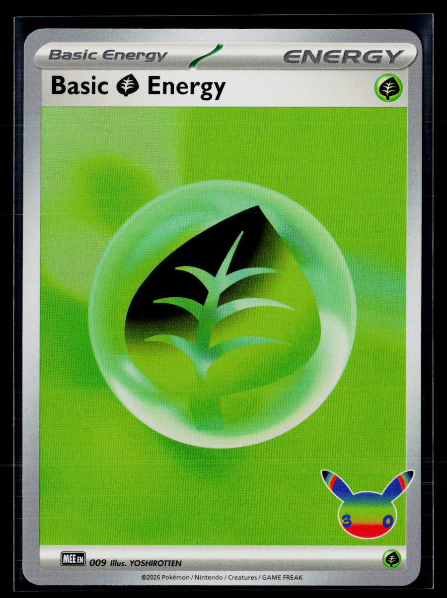 M6a: MEGA Expansion 30th Celebration GRA Basic Grass Energy