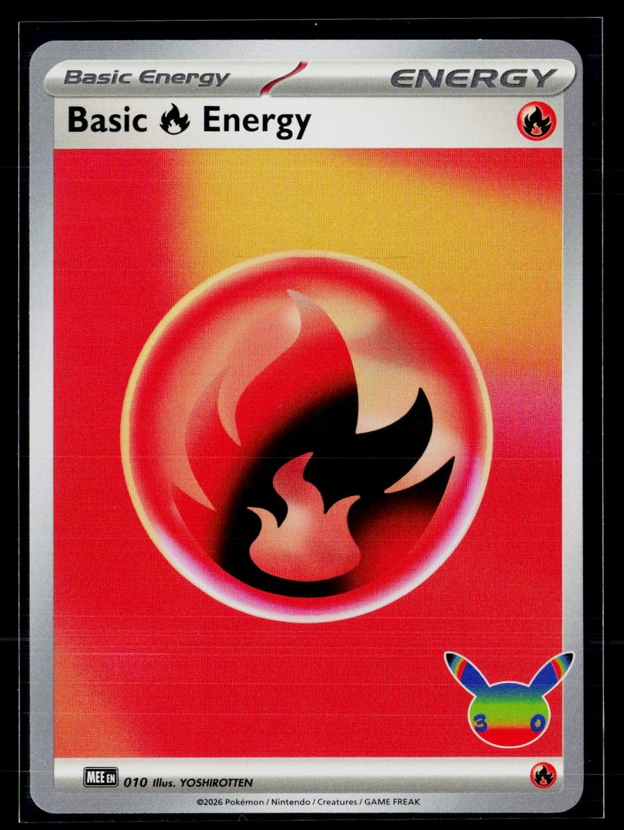 Prize Pack Series Cards 002 Basic Fire Energy