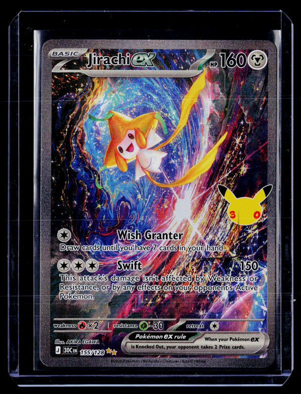 ME: 30th Celebration 155/128 Jirachi ex