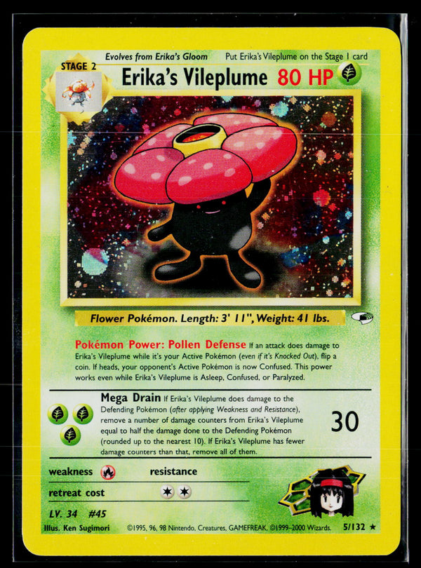 Gym Heroes 005/132 Erika's Vileplume