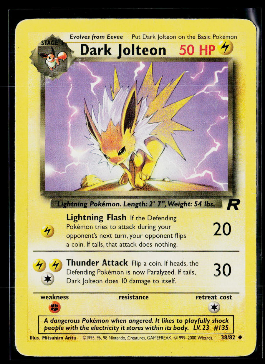 Team Rocket 38/82 Dark Jolteon