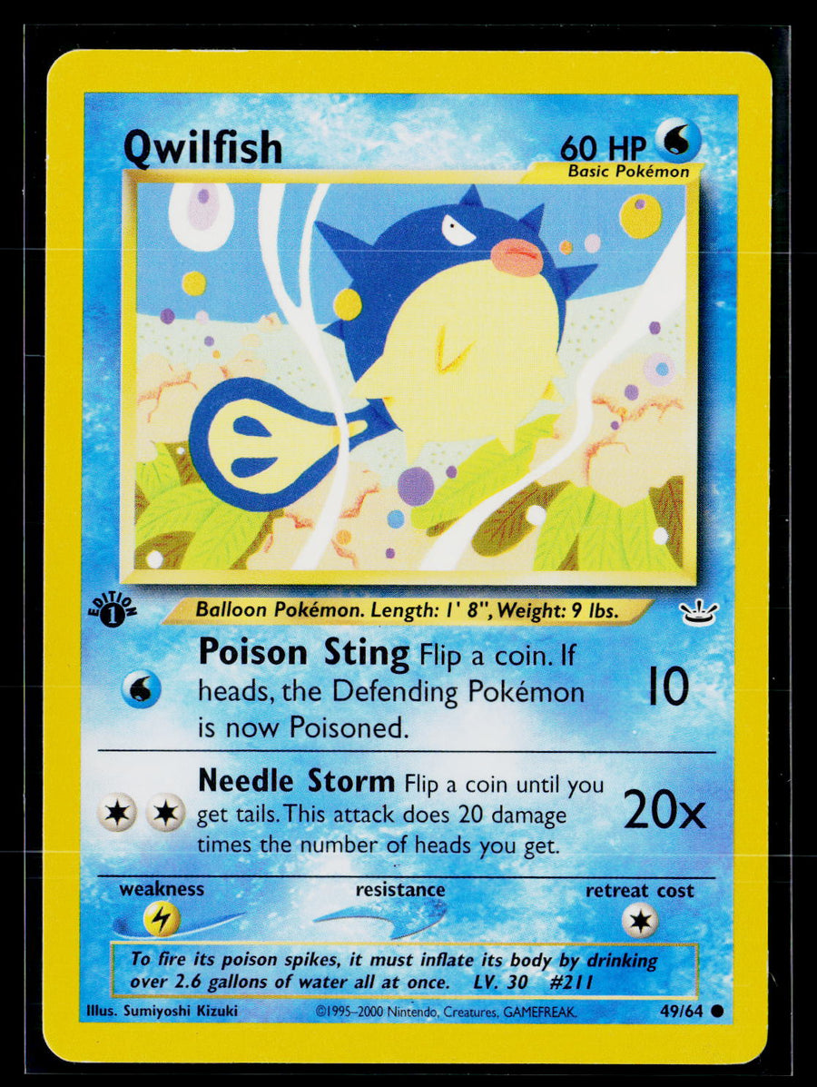 Neo Revelation 49/64 Qwilfish