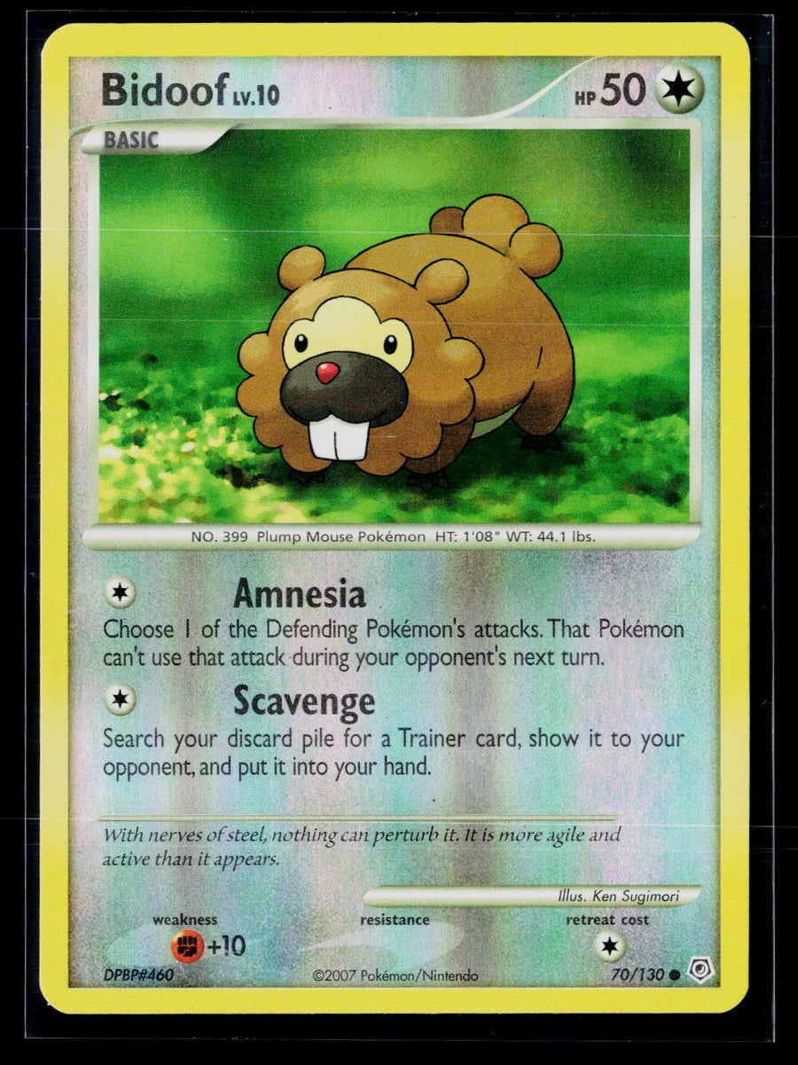 Diamond and Pearl 70/130 Bidoof
