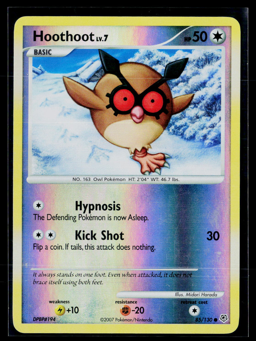 Diamond and Pearl 85/130 Hoothoot