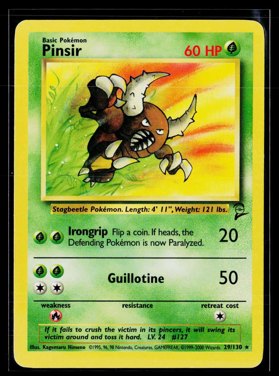 Base Set 2 029/130 Pinsir