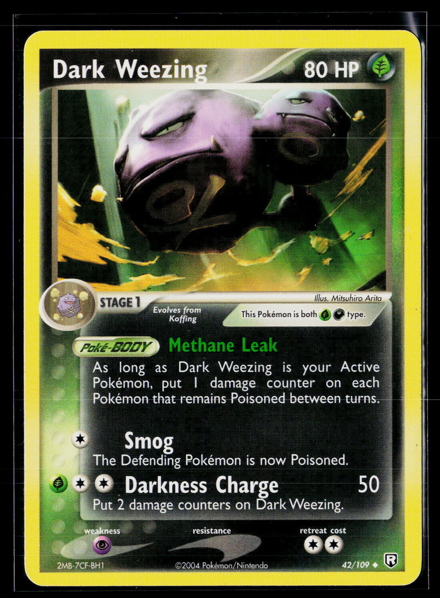 EX Team Rocket Returns 42/109 Dark Weezing