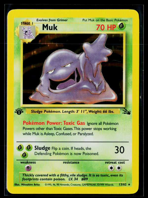 Fossil 13/62 Muk (13) 1st Edition