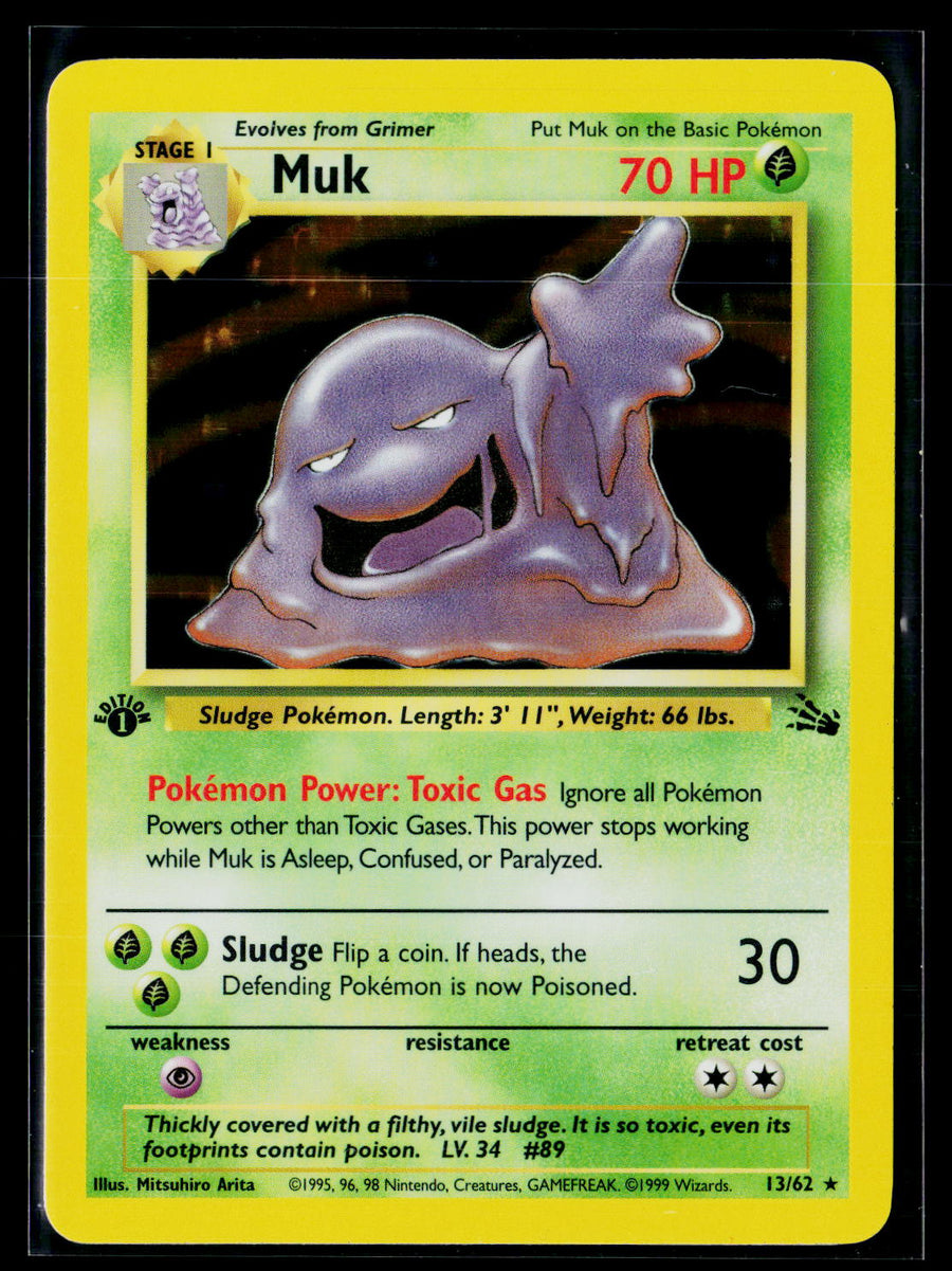 Fossil 13/62 Muk (13) 1st Edition