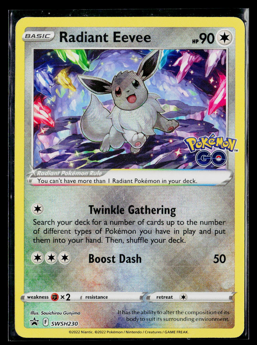 SWSH: Sword & Shield Promo Cards SWSH230 Radiant Eevee