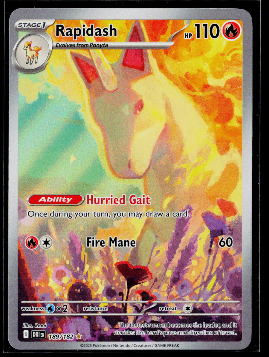 SV10: Destined Rivals 189/182 Rapidash