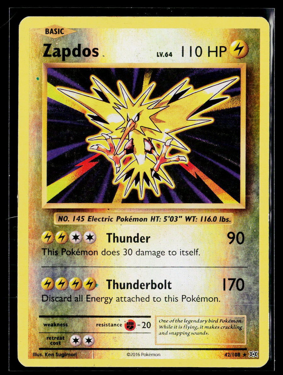 XY - Evolutions 42/108 Zapdos
