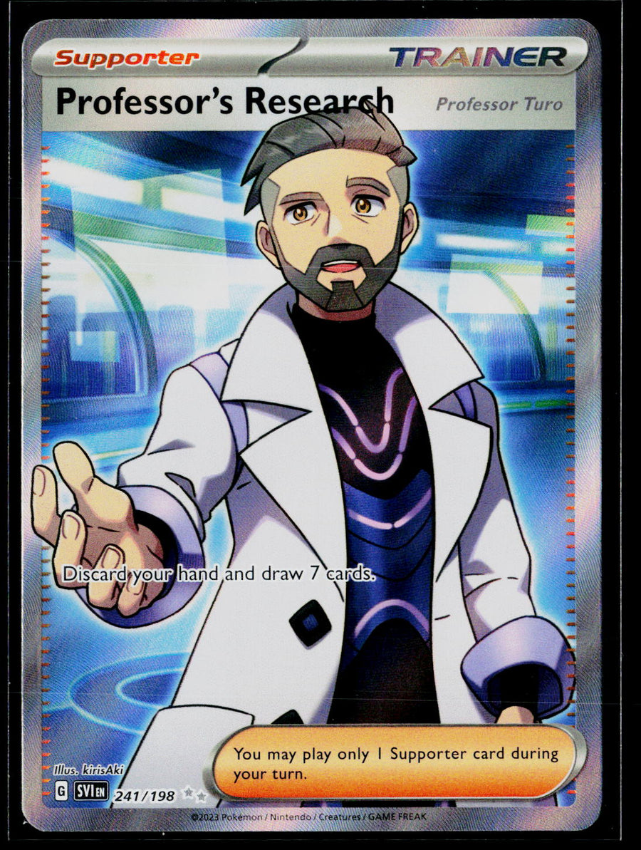 SV01: Scarlet & Violet Base Set 241/198 Professor's Research [Professor Turo]