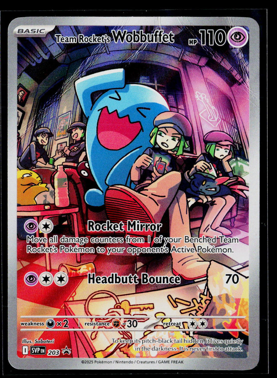 SV: Scarlet & Violet Promo Cards 203 Team Rocket's Wobbuffet
