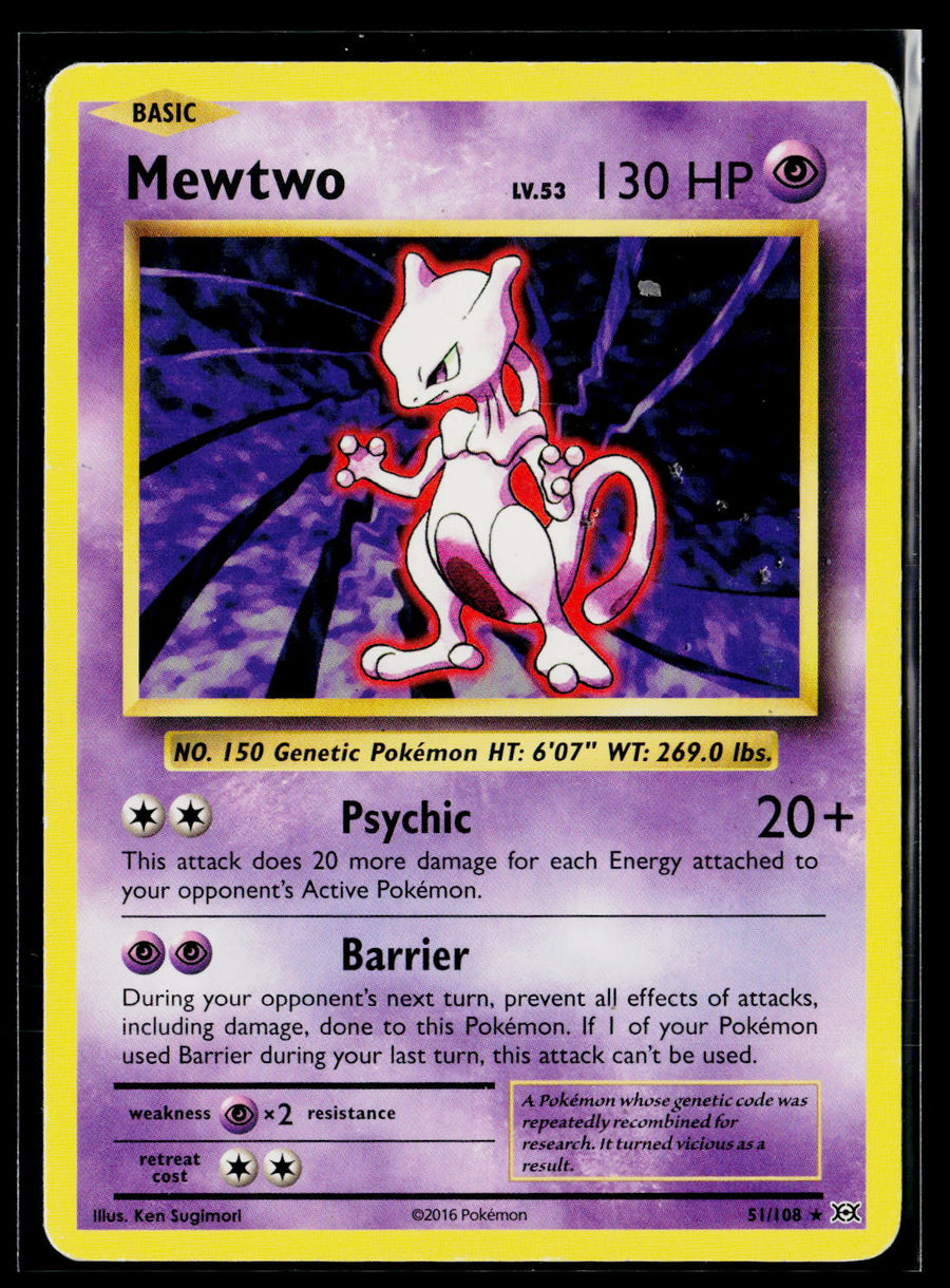 XY - Evolutions 51/108 Mewtwo
