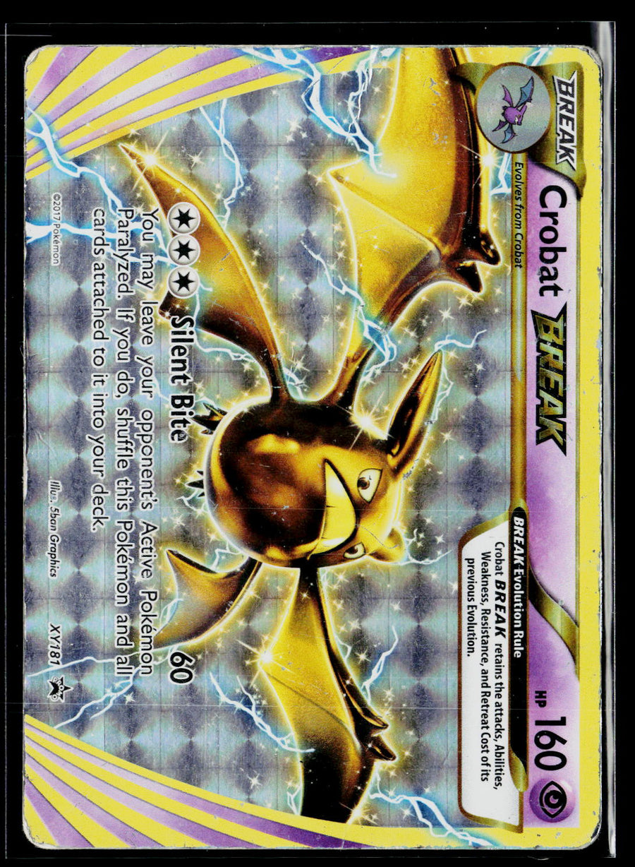 XY Promos XY181 Crobat BREAK