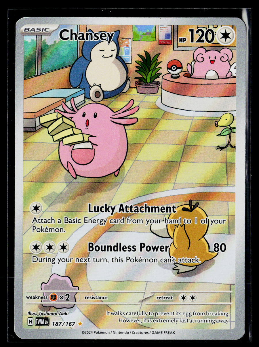 SV06: Twilight Masquerade 187/167 Chansey
