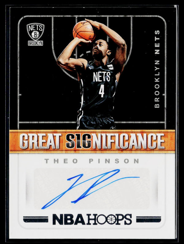 2018-19 Hoops GS-TP Theo Pinson Great SIGnificance / AU
