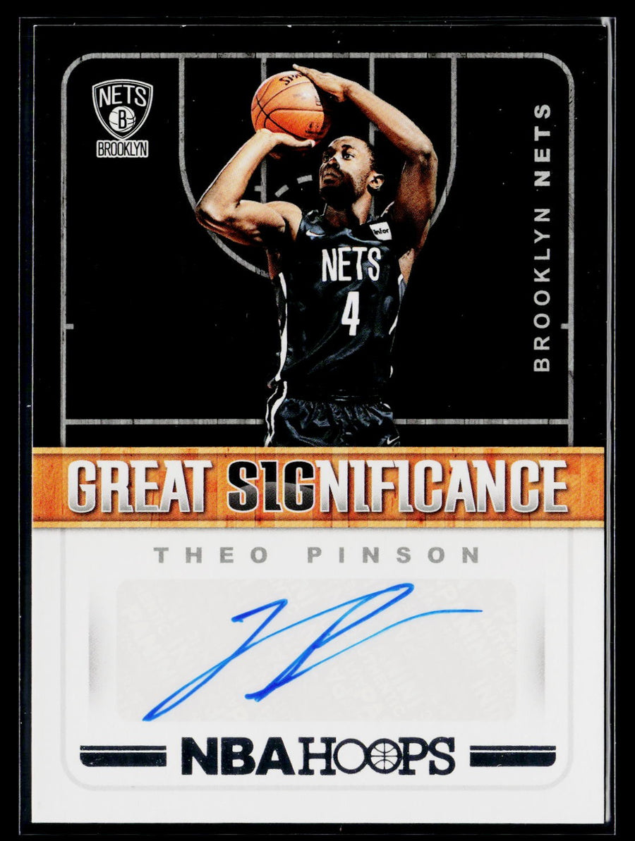 2018-19 Hoops GS-TP Theo Pinson Great SIGnificance / AU