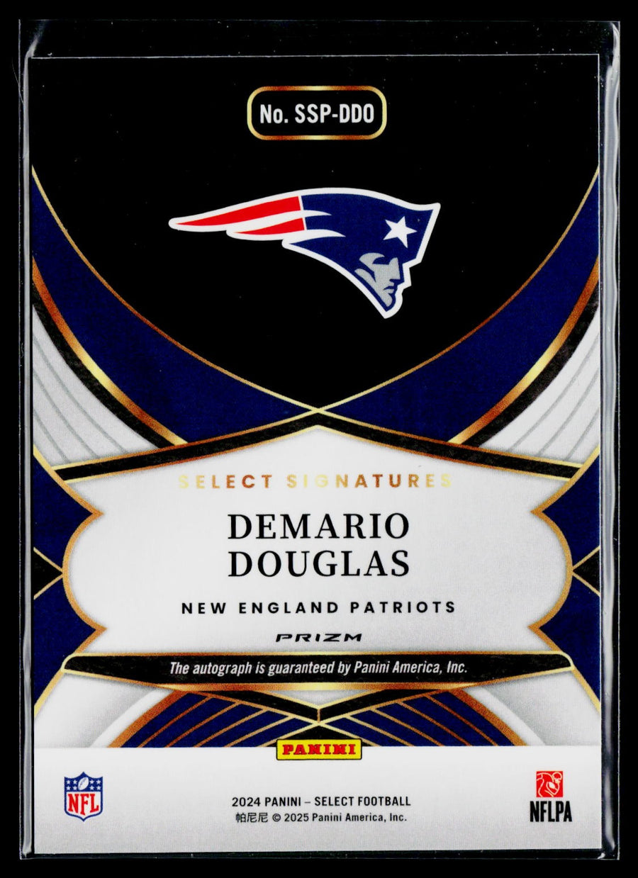Select 2024 Panini Select SSP-DDO Demario Douglas Select Signatures Prizm / AU