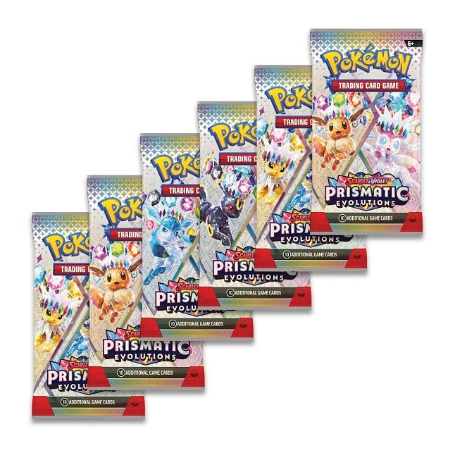 Pokemon Scarlet and Violet Prismatic Evolutions Booster Bundle