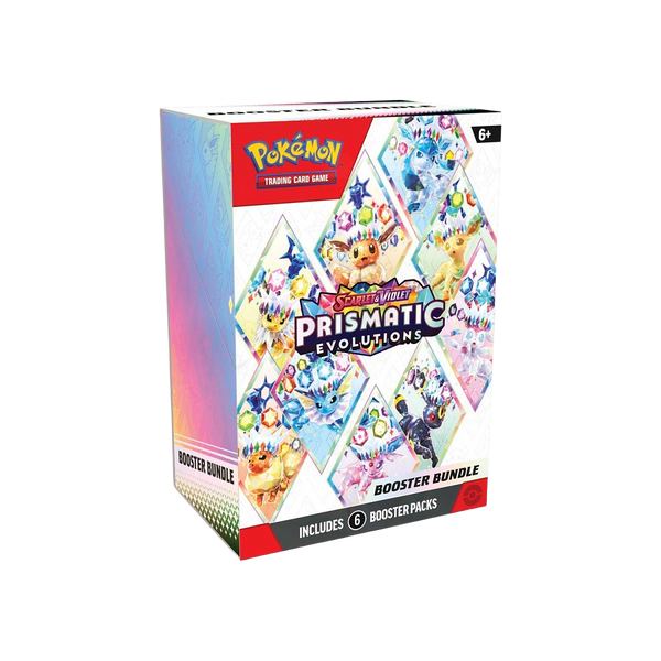 Pokemon Scarlet and Violet Prismatic Evolutions Booster Bundle