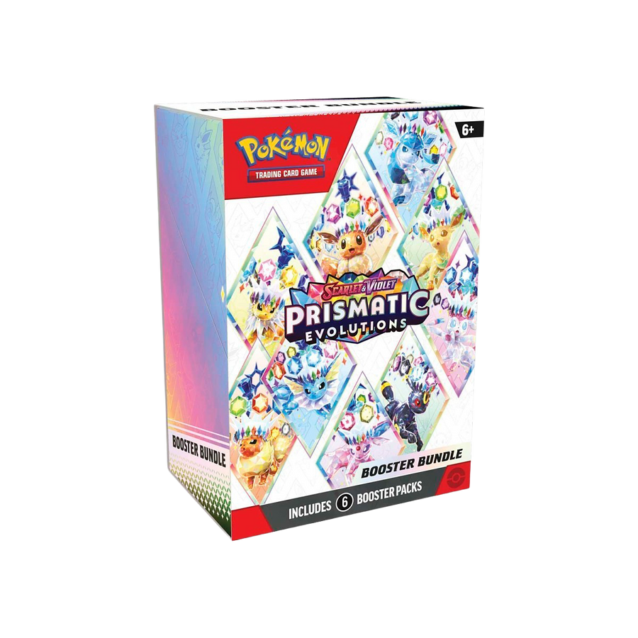 Pokemon Scarlet and Violet Prismatic Evolutions Booster Bundle
