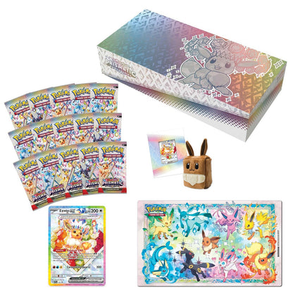 Pokemon Scarlet and Violet SV8.5 Prismatic Evolutions Super-Premium Collection