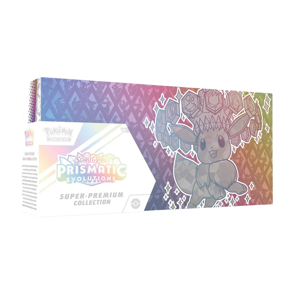 Pokemon Scarlet and Violet SV8.5 Prismatic Evolutions Super-Premium Collection