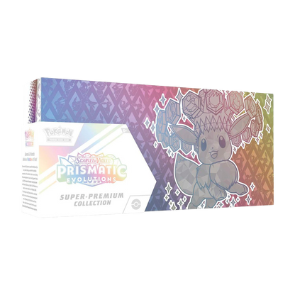 Pokemon Scarlet and Violet SV8.5 Prismatic Evolutions Super-Premium Collection