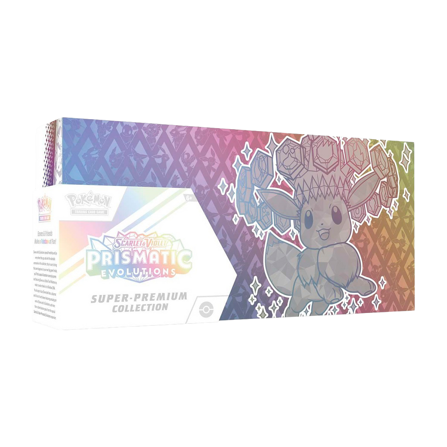 Pokemon Scarlet and Violet SV8.5 Prismatic Evolutions Super-Premium Collection